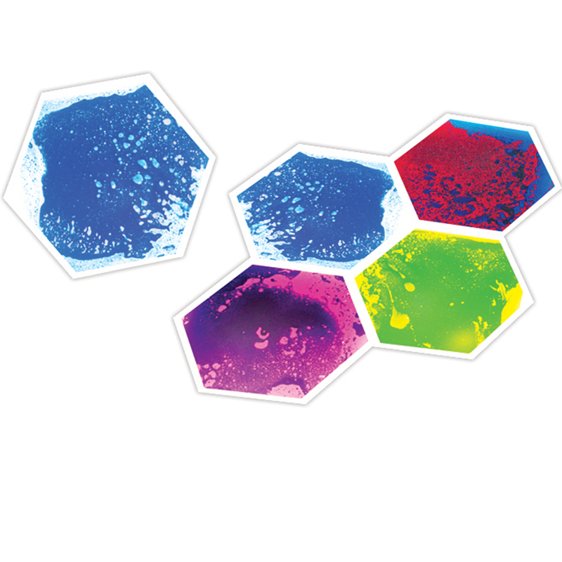 Hexagon Liquid Floor tile (Set of 4) | Sensory Tiles