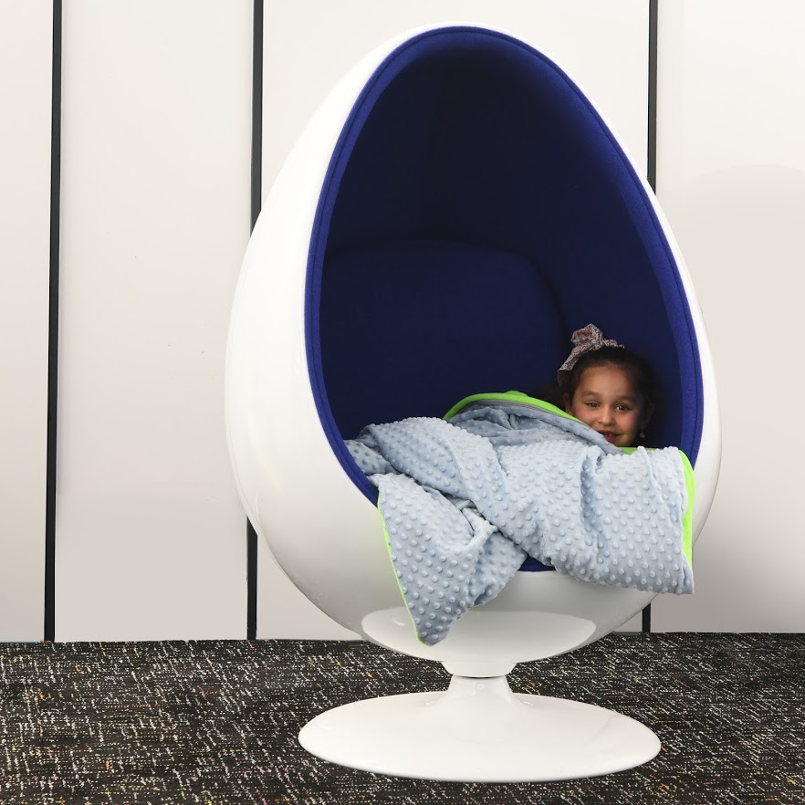 Pod Ball Chair Sensory Retro Egg Shape 136cm | Sensory Tools