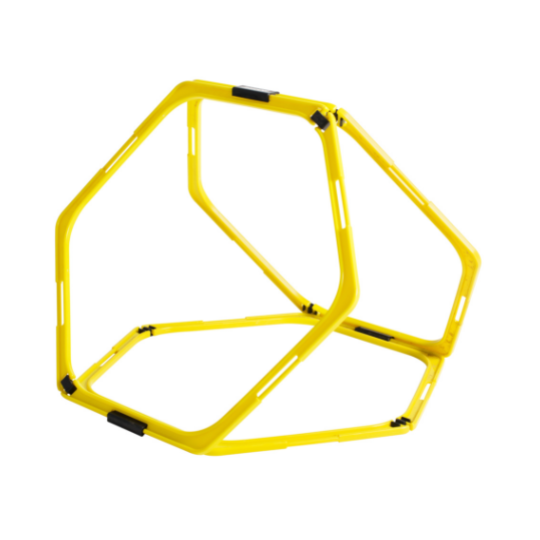 Hexagonal Agility Ring Set | PE Equipment