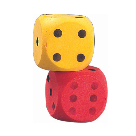 Giant Foam Dice Pair | PE Equipment