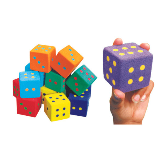 Ultra Foam Dice Set of 12 | Cognitive Development