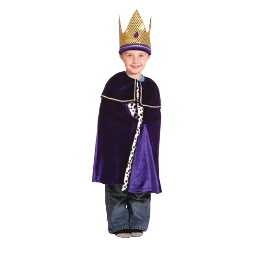 Purple Children's King Outfit | Role Play