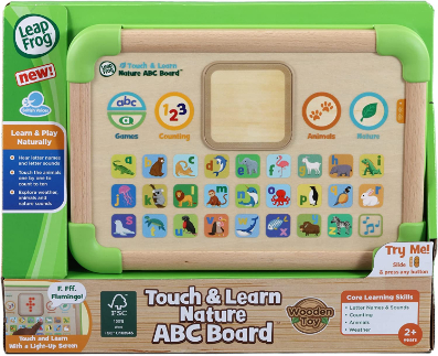 Touch & Learn Nature ABC  Board | Phonics and English Activities