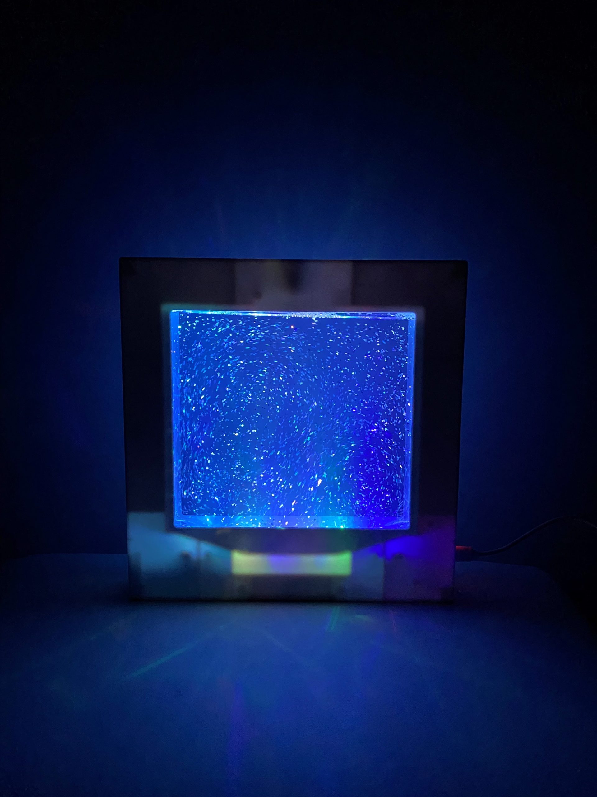 Glitter filled Square | Sensory Tools