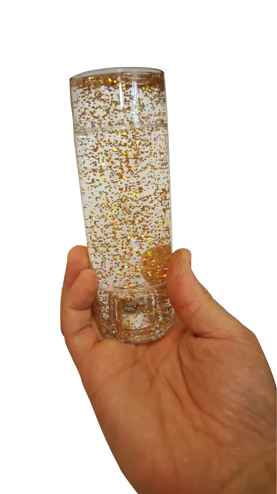 Gold and Silver Glitter Shake & Shine Set of 2 | Sensory Room Equipment