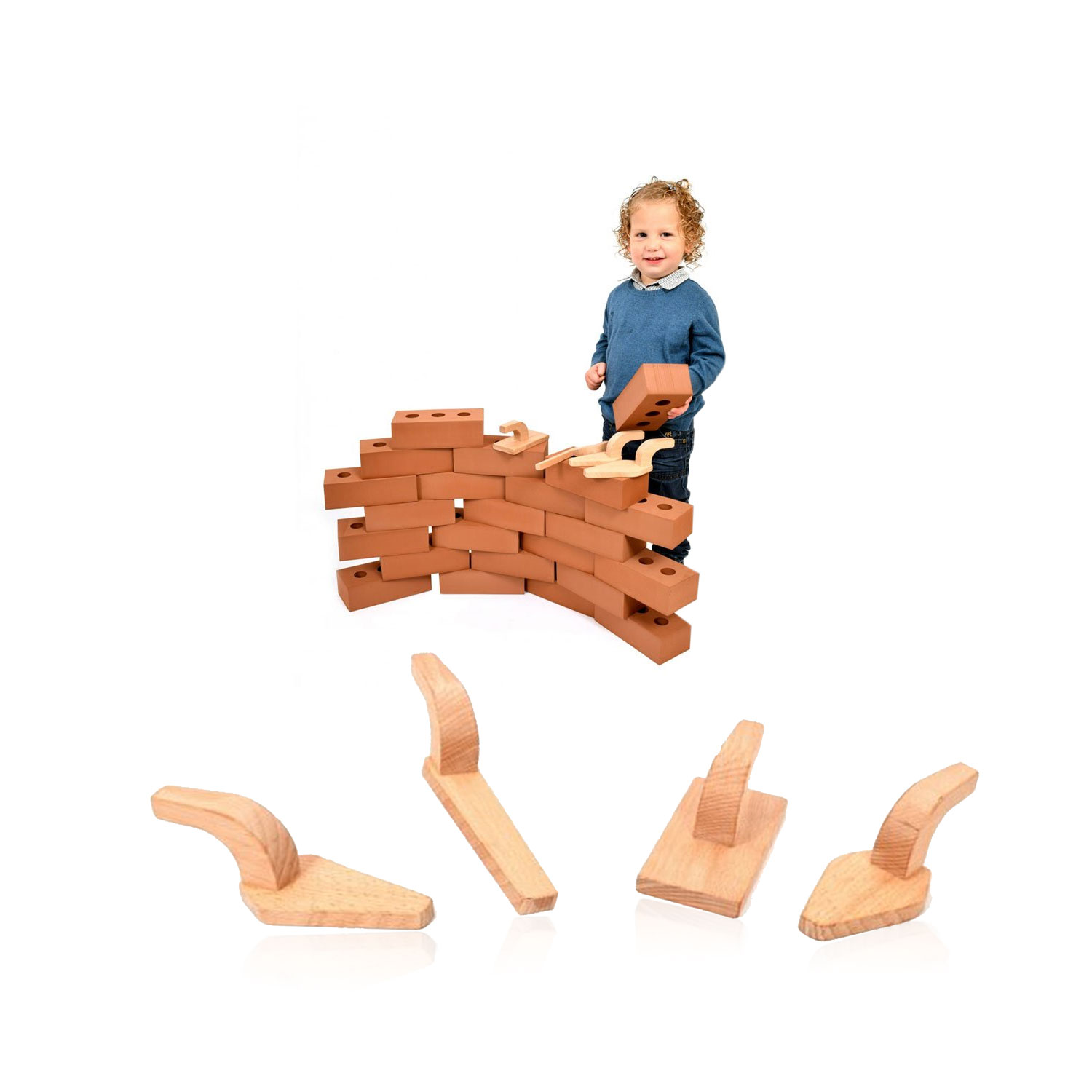 Wooden Building Tools | Sensory Construction