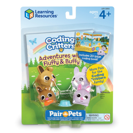 Coding Critters™ Pair-a-Pets Adventures with Fluffy & Buffy | STEM