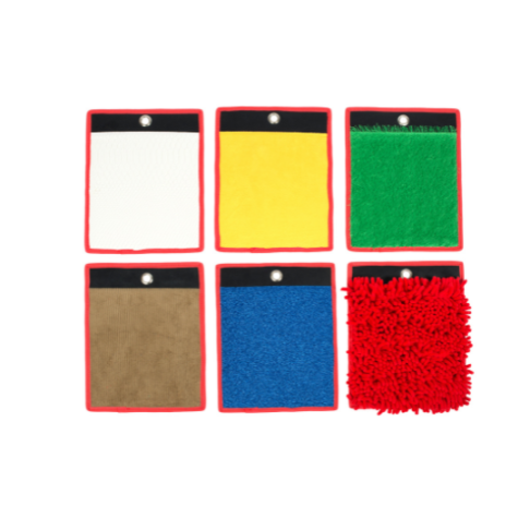 Set of 6 Tactile Mini Mats | Sensory Tiles