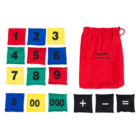 Numbered Bean Bags Set | Fidgets 