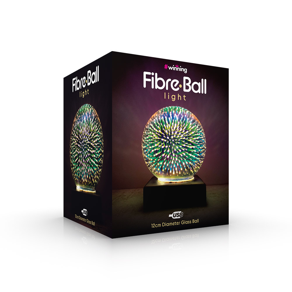 Fibre Ball LED Sensory Night Light – 12cm | Sensory Tools