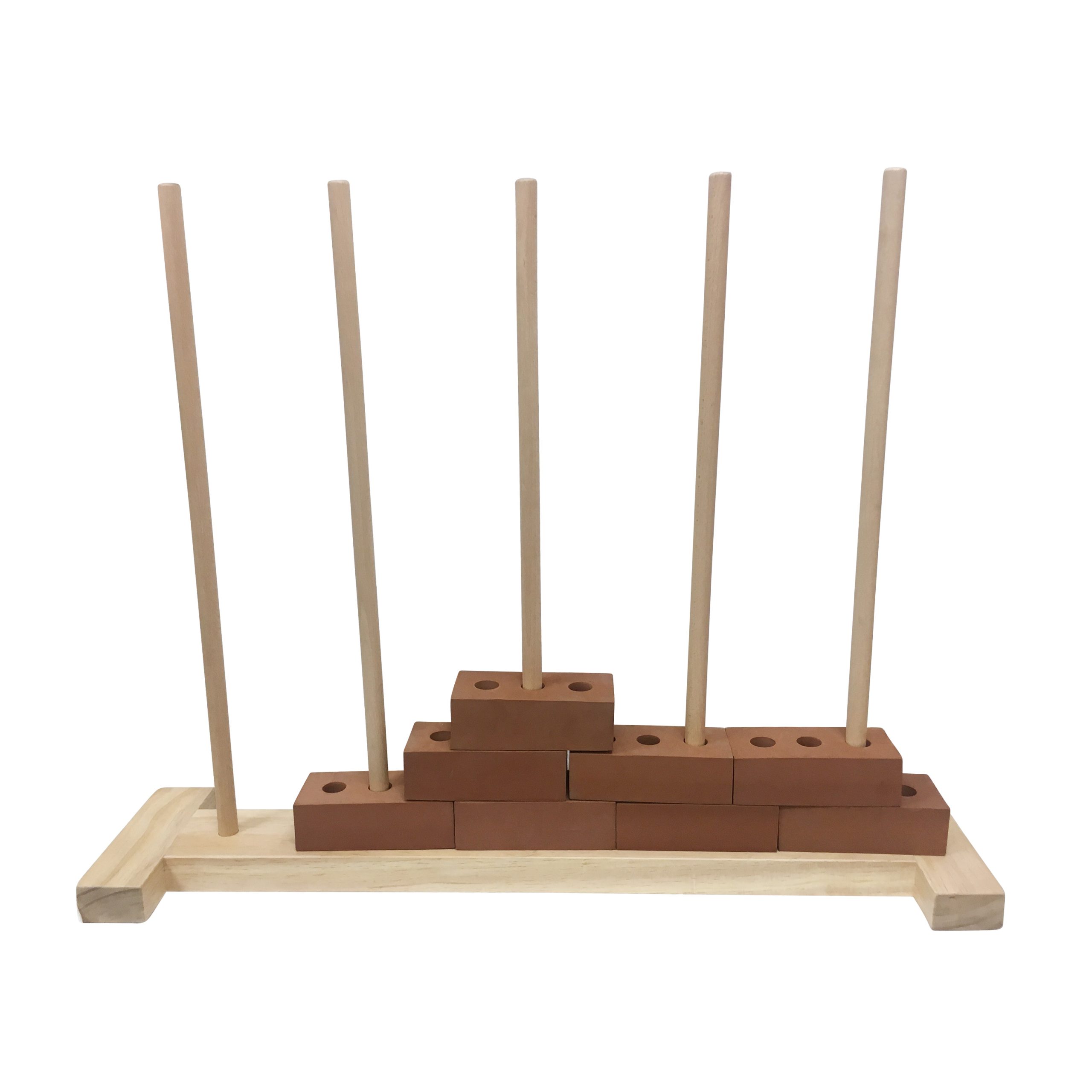 Wooden Foam Brick Stand | Sensory Construction