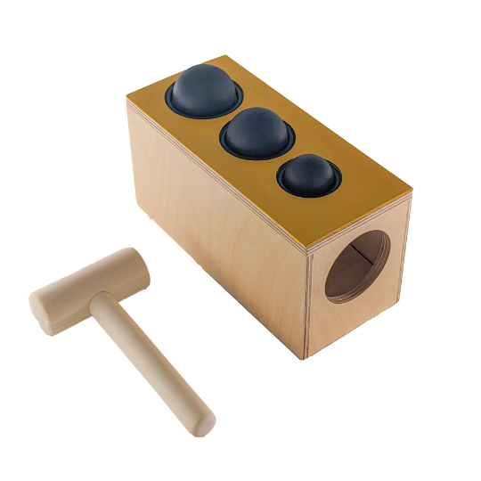 Wooden Hammer Toy | Developmental Toys (0-2Years)