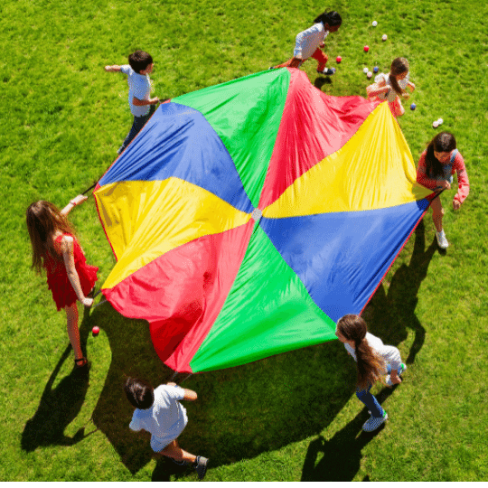 Traditional parachute 3.6m | PE Equipment