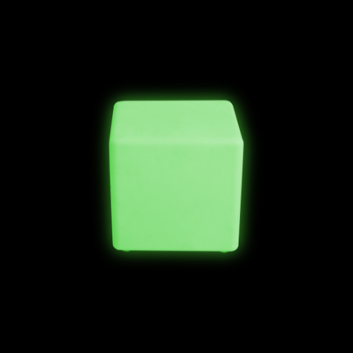 Colour changing mood Cube stool | Sensory Tools