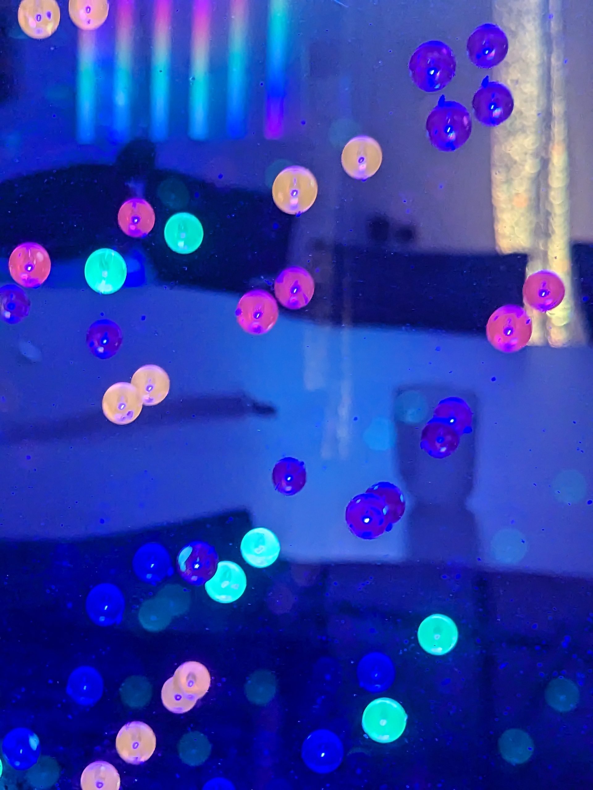 Wall Hanging Glow Bead Cascade | Sensory Tools