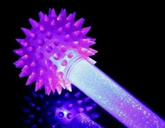 Spikey Light up Double Baton | Sensory Room Equipment