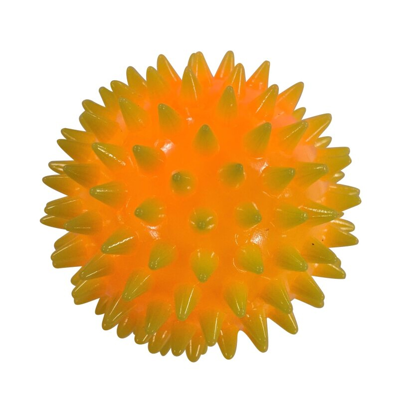 Spikey Ball non transparent LED (solid colour) | Sensory Balls