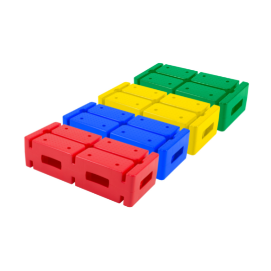 Set of 4 Multipurpose Bricks | PE Equipment