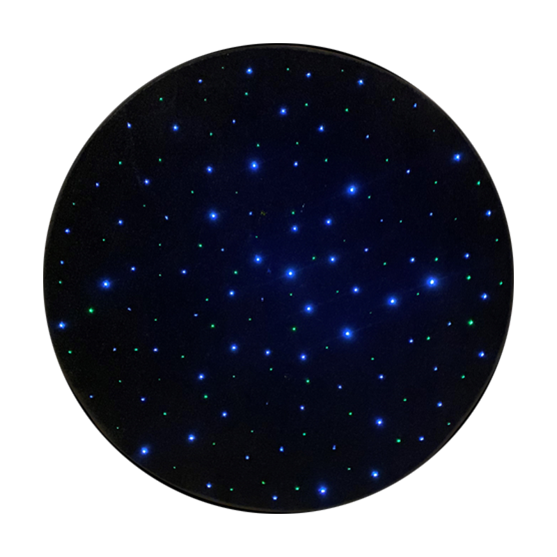 Round Sensory LED Carpet – Interactive 95cm | Fibre Optics