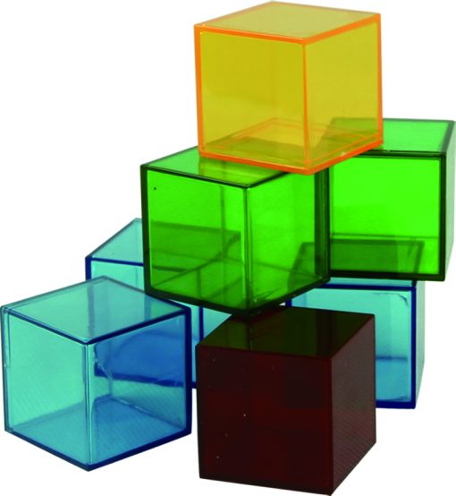 Translucent Cubes Construction Set (36 Pieces) | Toys
