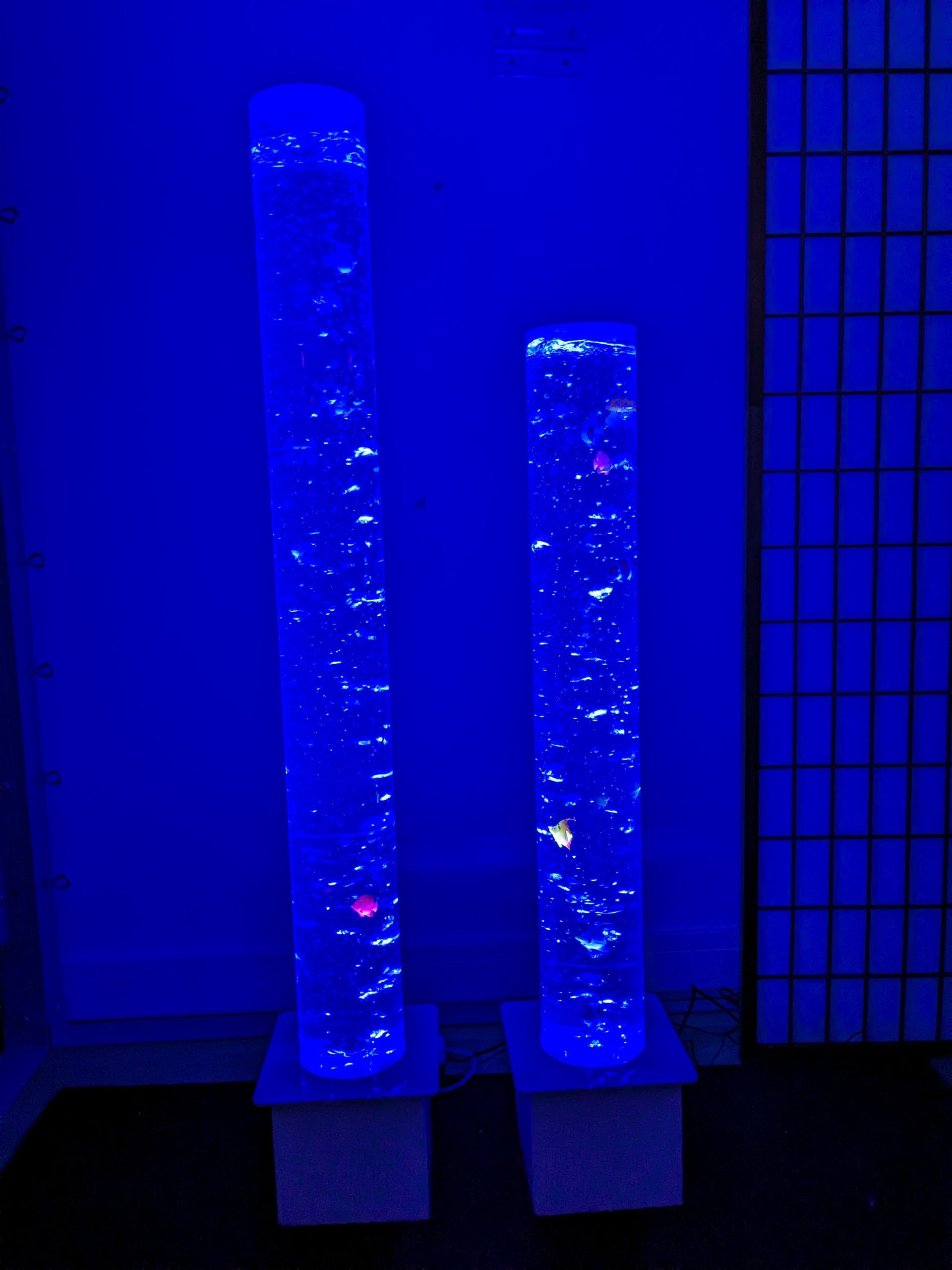 120cm Tube with White Base | Bubble Tubes