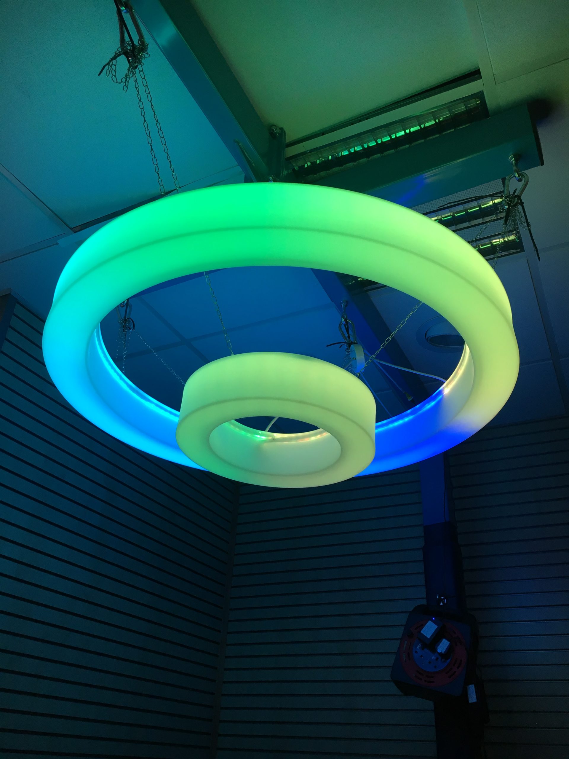 LED Colour Changing Ceiling Ring | Sensory Tools