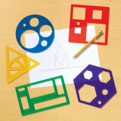 Primary Shapes Template Set | Phonics and English Activities