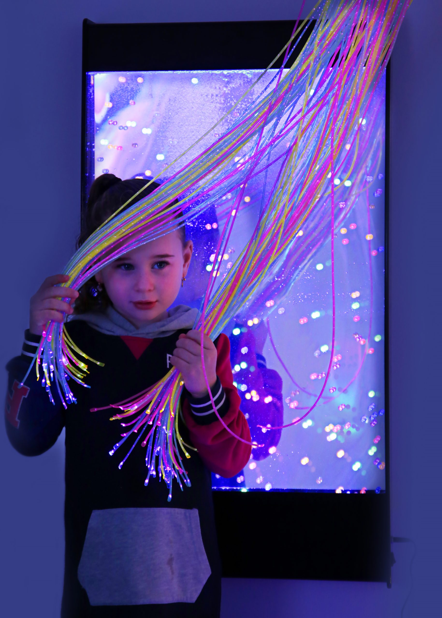 Wall Hanging Glow Bead Cascade | Sensory Tools