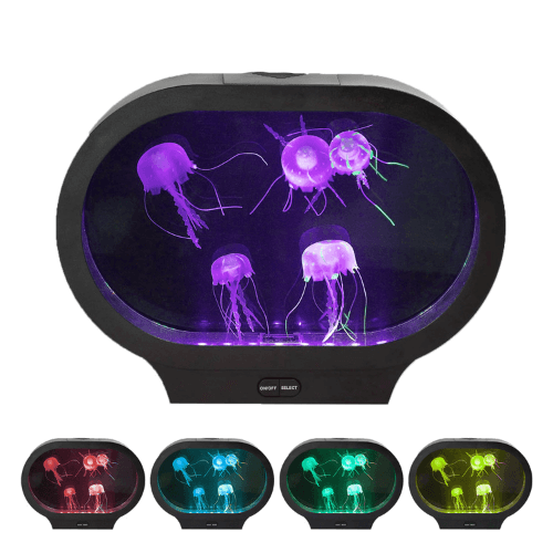 Jelly fish Tank Desktop-Oval Shaped | Sensory Tools