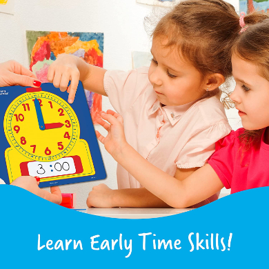 Write ,Wipe Extra Student Clocks, Set of 10 | Phonics and English Activities