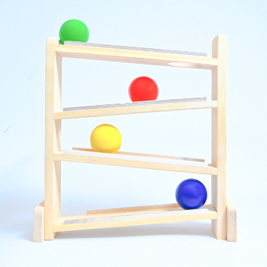 Wooden Ball Tracker Toy for Babies | Developmental Toys (0-2Years)