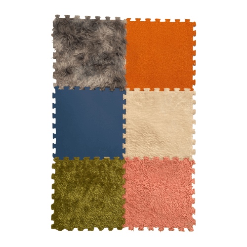 S/6 Textured Floor Tiles | Sensory Tiles