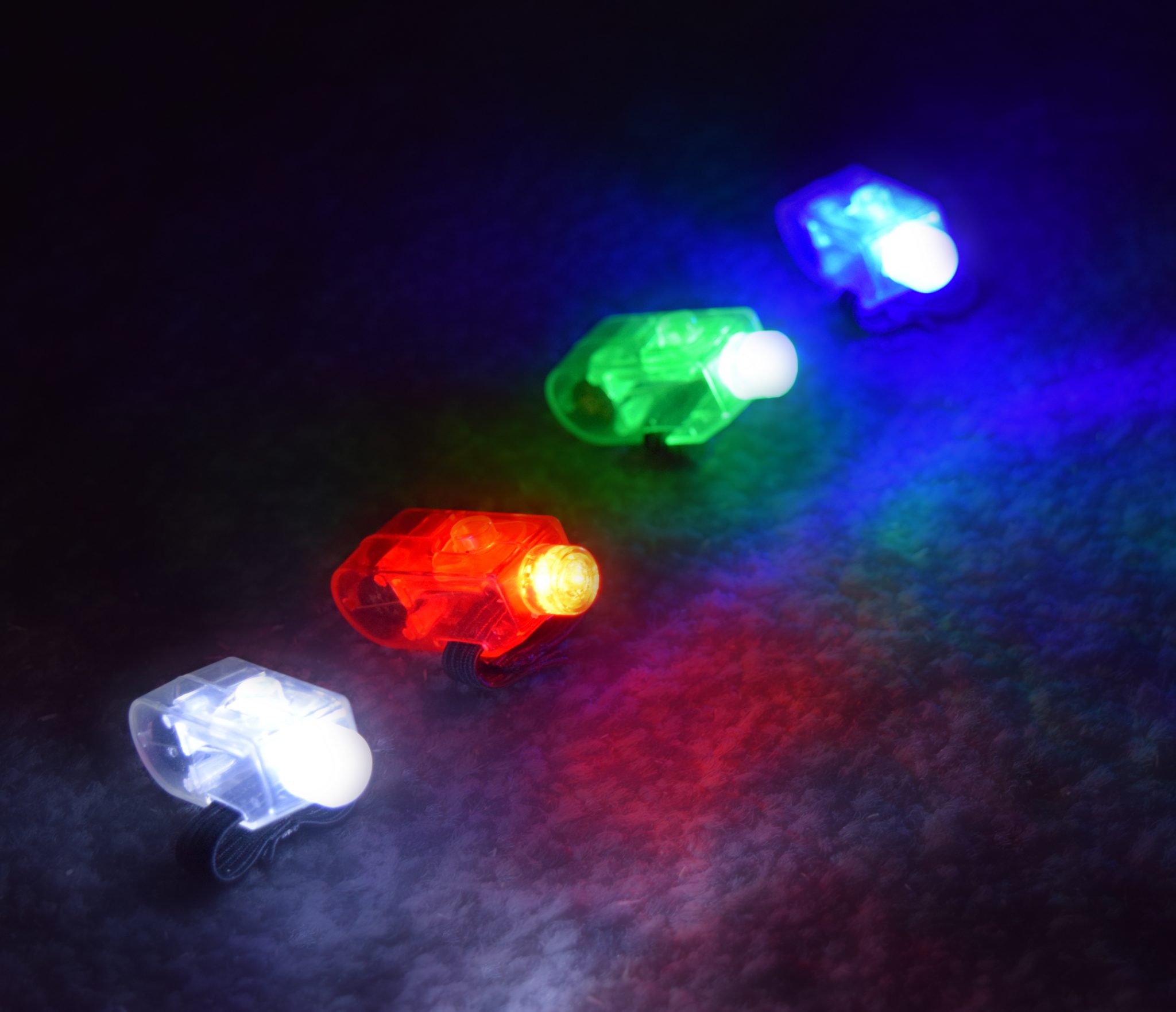 Pack of 12 Finger Lights | Sensory Tools