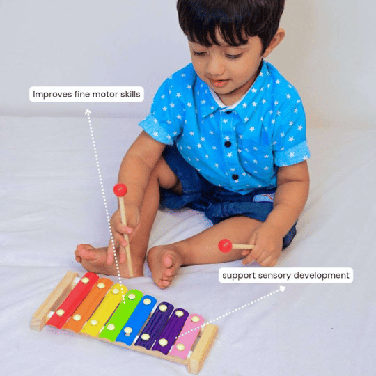 Wooden Xylophone | Developmental Toys (0-2Years)