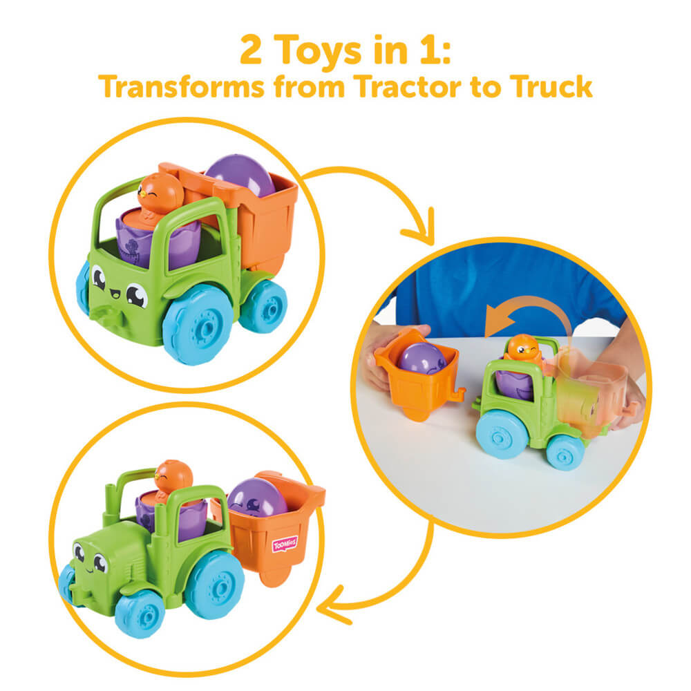 Toomies 2 in 1 Transforming Tractor | Cognitive Development