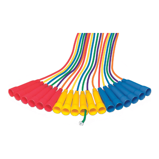 Jump ropes 215cm,  Set of 6 colors | PE Equipment