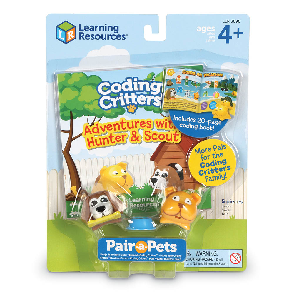 Coding Critters™ Pair-a-Pets Adventures with Hunter & Scout | STEM