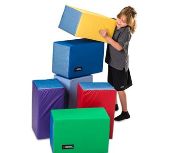 MONSTER BUILDING BLOCKS (SET OF 6) | Sensory Play MONSTER BUILDING BLOCKS (SET OF 6) | Sensory Play