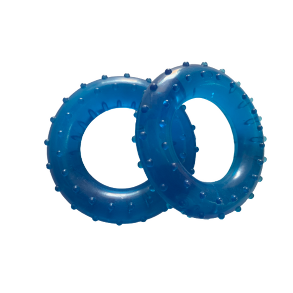 Hand Strengthening Textured Rings Blue | Strengthening Tools