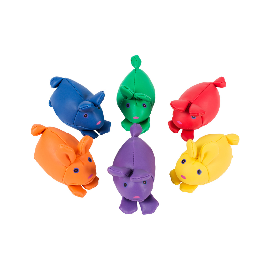 Bean Bags Bunnies, Set of 6 colors | Fidgets 