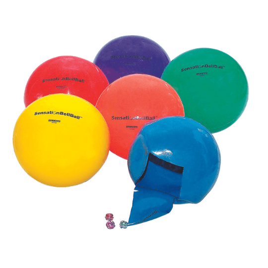 Set of 6 Sensation Bell Balls | PE Equipment