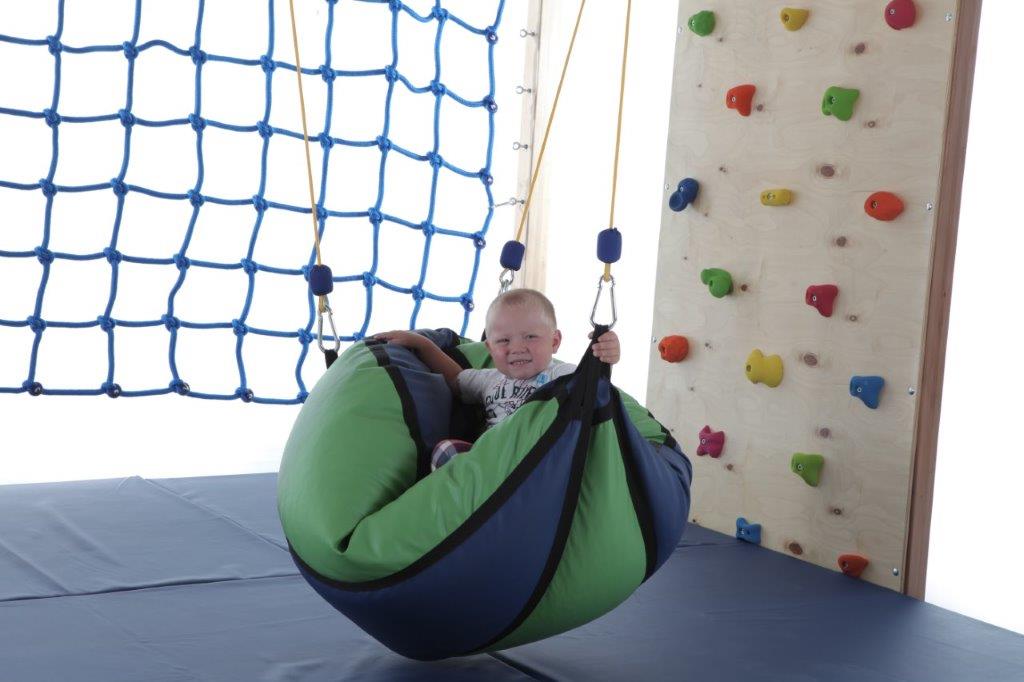 Sensory Therapy Suspended Pear Beanbag Swing | Vestibular Activities