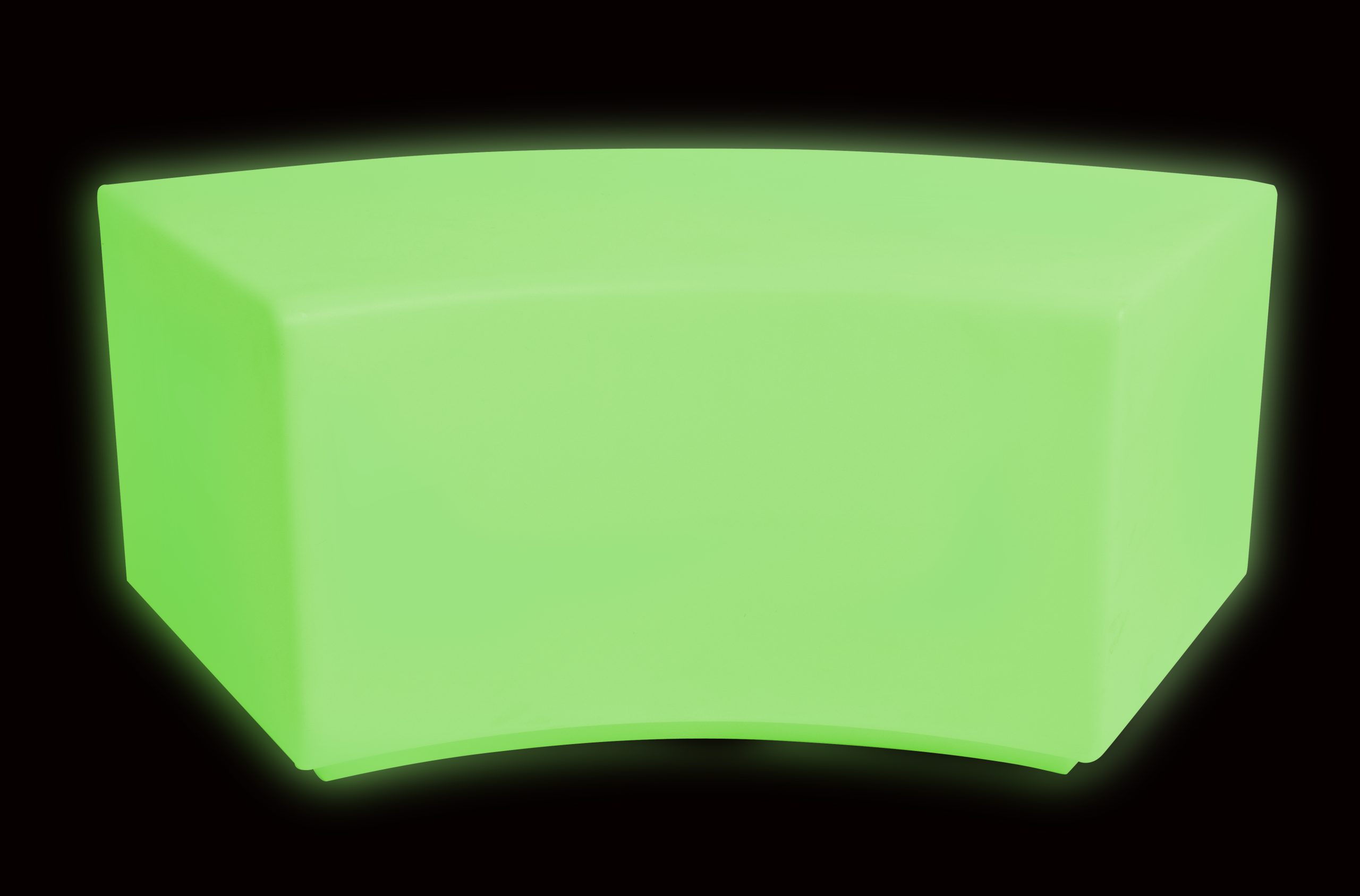 Colour changing mood Curved Bench Seating | Sensory Tools