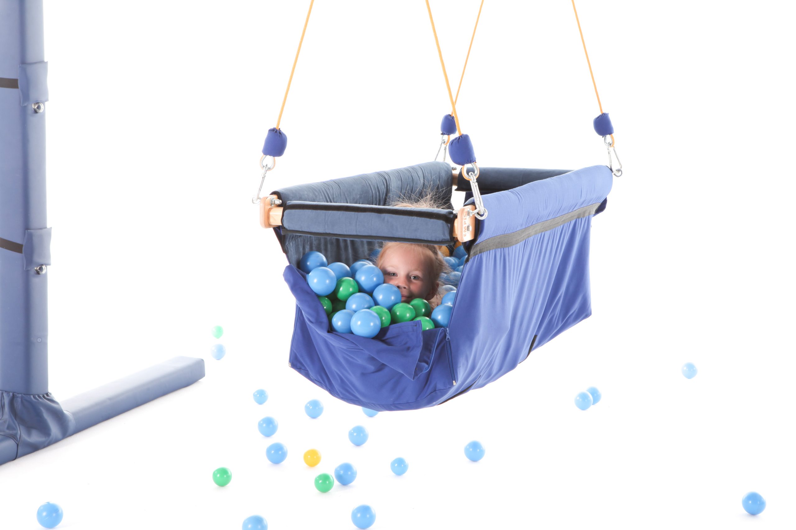 Sensory Therapy Swing with plastic Balls | Vestibular Activities